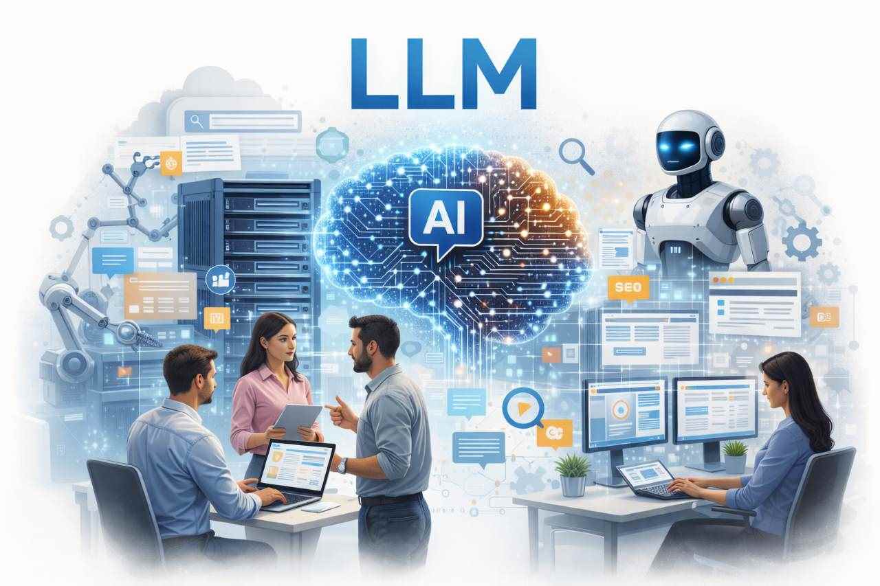 Ilustracija LLM modela